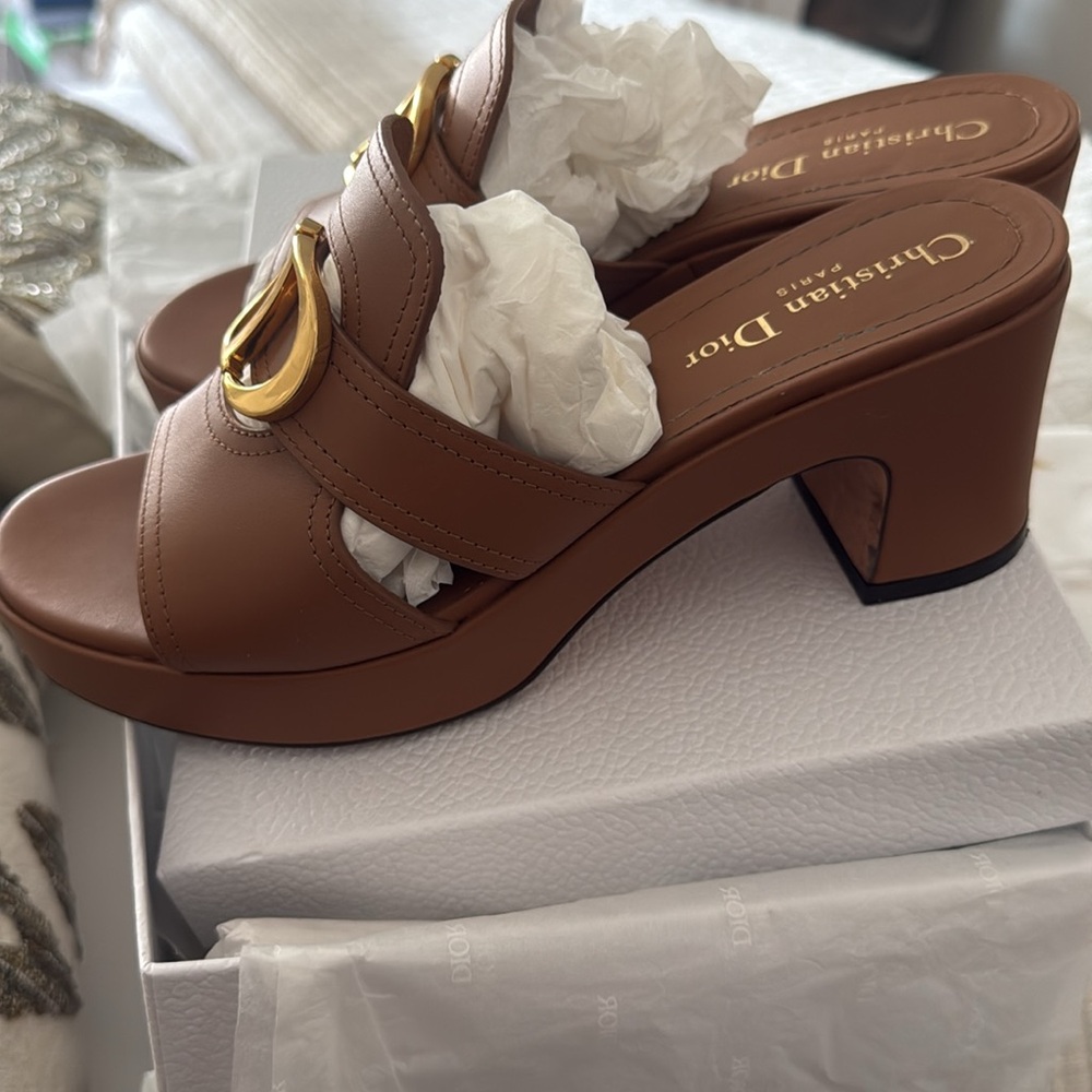 Christian Dior Platform Sandal 30 Montaigne - Picture 5 of 5